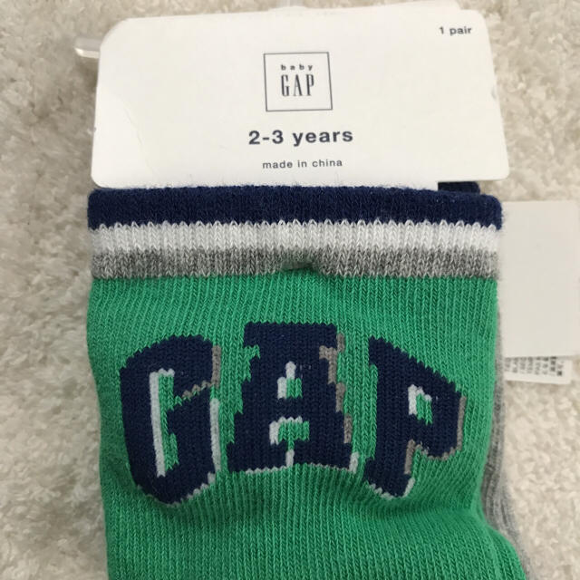 babyGAP(ベビーギャップ)の新品◇baby GAP ギャップ クルーソックス 靴下 14-16cm キッズ キッズ/ベビー/マタニティのこども用ファッション小物(靴下/タイツ)の商品写真