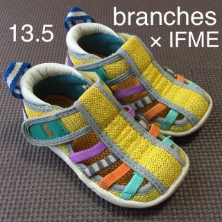 ブランシェス(Branshes)のBranches IFME 水陸両用 サンダル 13.5cm(サンダル)