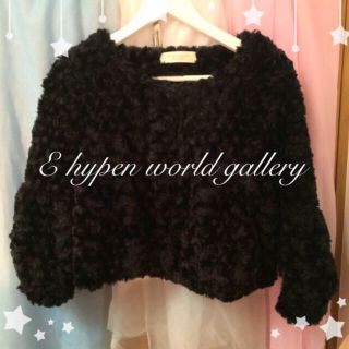 イーハイフンワールドギャラリー(E hyphen world gallery)のE hypen ☪ プードルジャケット(ブルゾン)