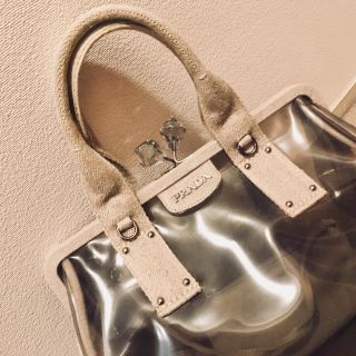 プラダ(PRADA)のけりー様ご購入価格 PRADAアウトレット クリアバッグ (ハンドバッグ)