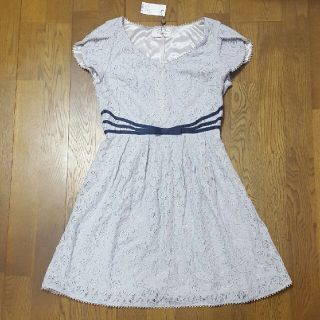 ファビュラスアンジェラ(Fabulous Angela)の【りここ様♡専用】新品ﾀｸﾞ♡ﾌｧﾋﾞｭﾗｽｱﾝｼﾞｪﾗ♡総ﾚｰｽﾜﾝﾋﾟｰｽ(ひざ丈ワンピース)