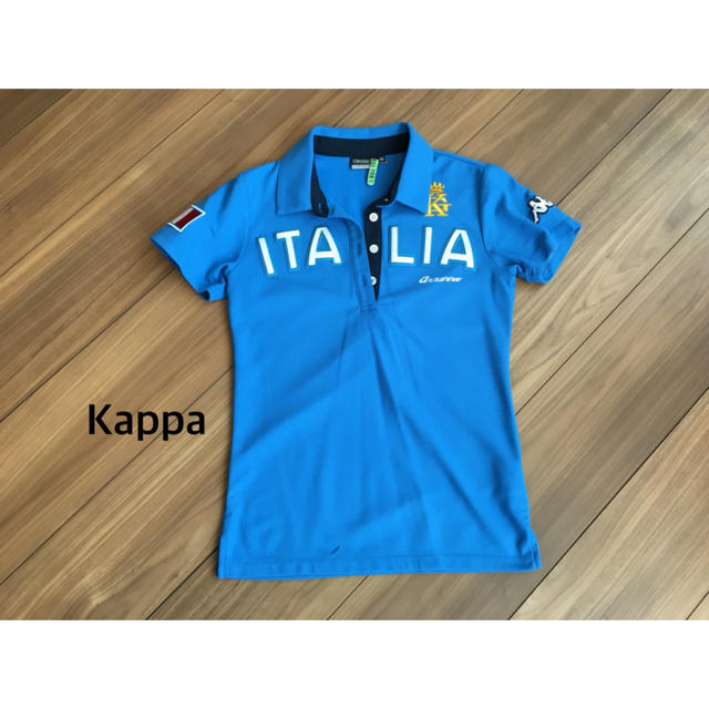 Kappa(カッパ)のKappa  ポロシャツ⛳️  ブルー レディースのトップス(ポロシャツ)の商品写真