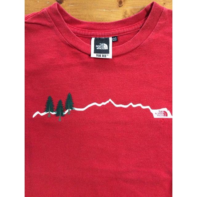 THE NORTH FACE(ザノースフェイス)のTHE NORTH FACE Tシャツ 120㎝ キッズ/ベビー/マタニティのキッズ服男の子用(90cm~)(Tシャツ/カットソー)の商品写真