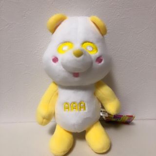 AAA え～パンダ ぽーじんぐキメキメぬいぐるみ 黄色(ミュージシャン)