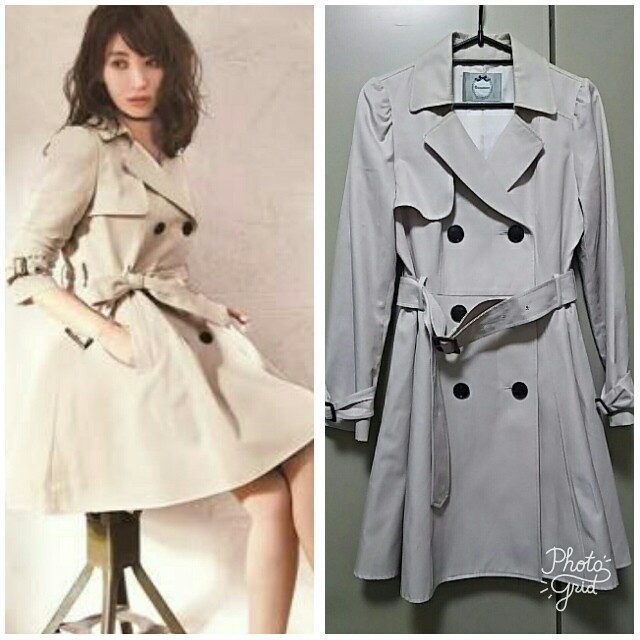 美品ドレストレンチコート ttwir.com