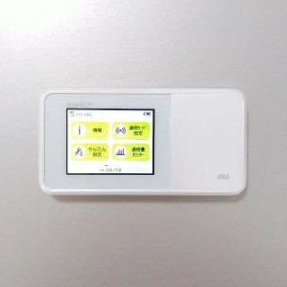 美品 au speed Wi-Fi NEXT W03 ★SIMフリー(その他)