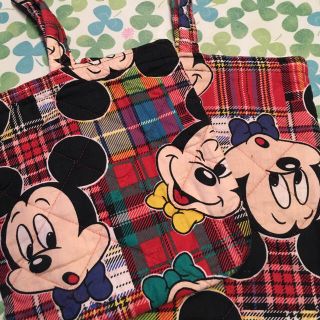 ディズニー(Disney)の幼稚園用に😉 お値下げ❣️ハンドメイド 手提げ2点セット(通園バッグ)