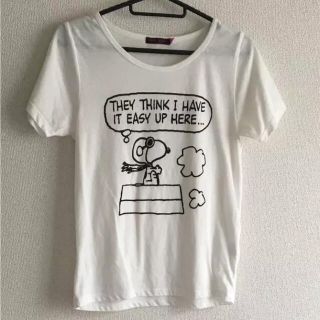 アースミュージックアンドエコロジー(earth music & ecology)の新品☺︎タグなし  SNOOPY Tシャツ(Tシャツ(半袖/袖なし))