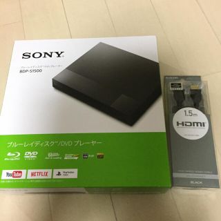 ソニー(SONY)のSONY ブルーレイディスク DVDプレーヤー BDP S1500(ブルーレイプレイヤー)