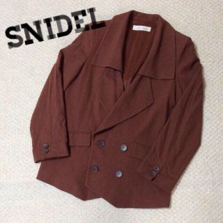 スナイデル(SNIDEL)のsnidel☆ビッグカラーWジャケット(テーラードジャケット)