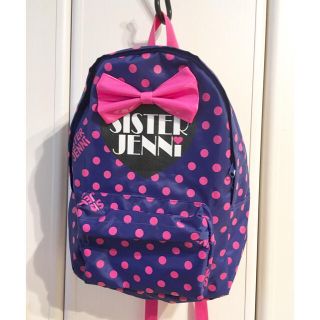 ジェニィ(JENNI)の美品♡JENNI♡エナメルリボン付リュック♡ジェニー(リュックサック)