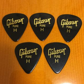 gibson ギター ピック 5枚セット(アコースティックギター)