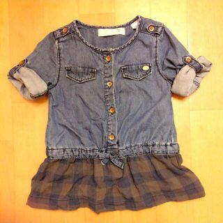 ザラキッズ(ZARA KIDS)の78センチ 9〜12ヶ月 ザラ(ワンピース)