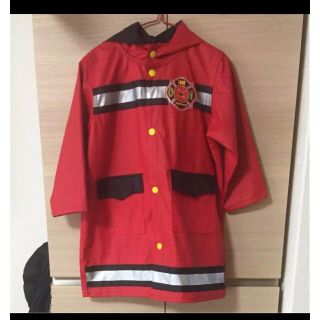 美品  コストコ購入 消防士風のレインコート(レインコート)