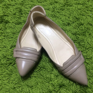 ナインウエスト(NINE WEST)の★グレージュ★ノーヒールパンプス(ハイヒール/パンプス)