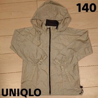 ユニクロ(UNIQLO)の140 UNIQLO ウィンドブレーカー シャカシャカ ナイロンジャンパー(ジャケット/上着)