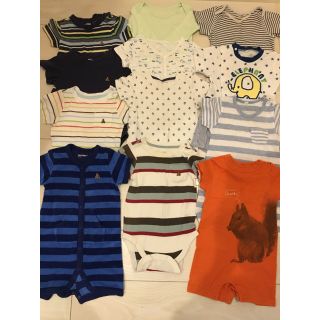 ベビーギャップ(babyGAP)のロンパース等  80サイズ  12点セット まとめ売り(ロンパース)