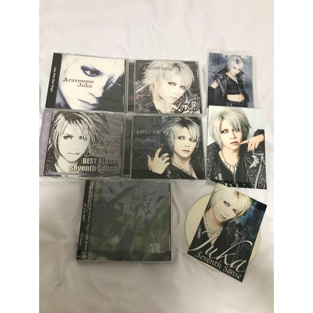 Juka、Ⅶ-Sense CD 5枚セット & 特典 エンタメ/ホビーのCD(ポップス/ロック(邦楽))の商品写真