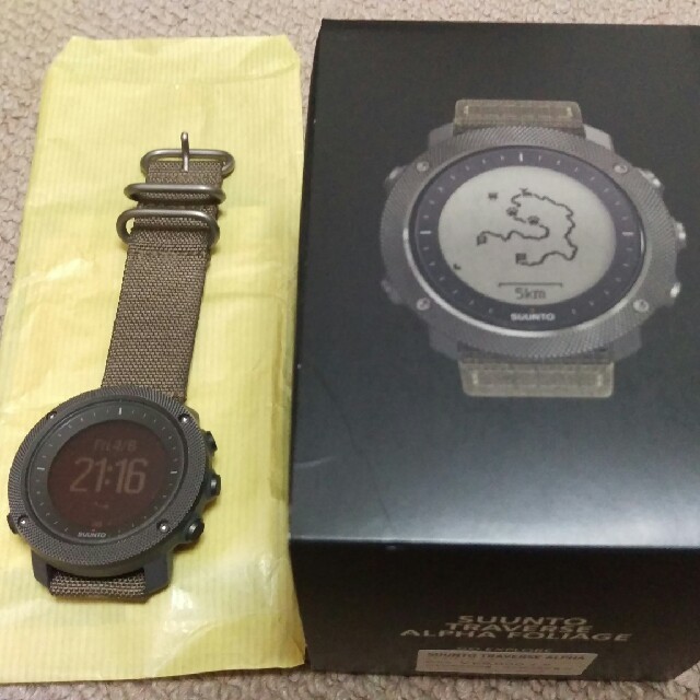 SUUNTO(スント)のSUUNTO TRAVERSE ALPHA FOLIAGE メンズの時計(腕時計(デジタル))の商品写真