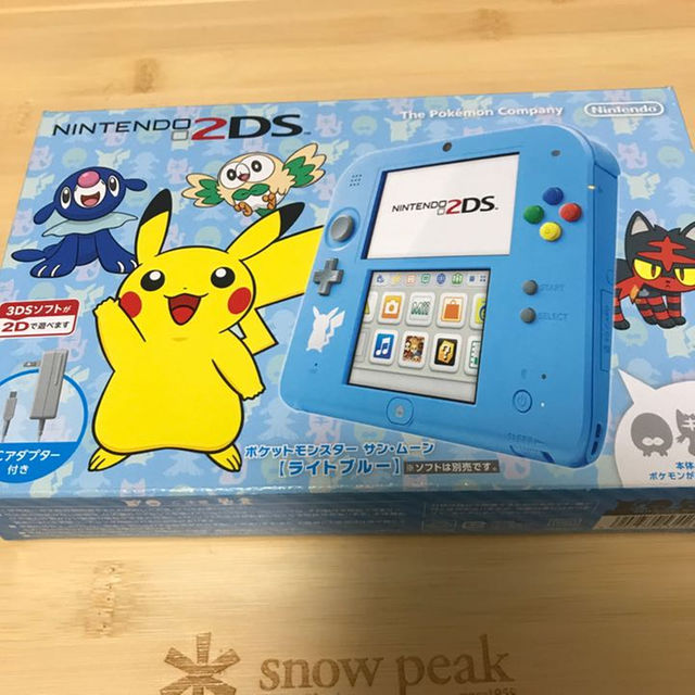 任天堂 2DS本体 ポケットモンスター ライトブルー 新品