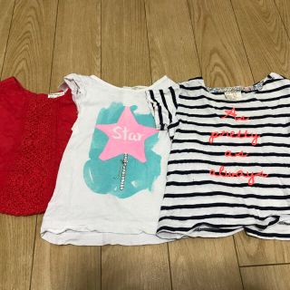 ザラ(ZARA)のザラベビー74女の子Ｔシャツ3枚セット(Ｔシャツ)