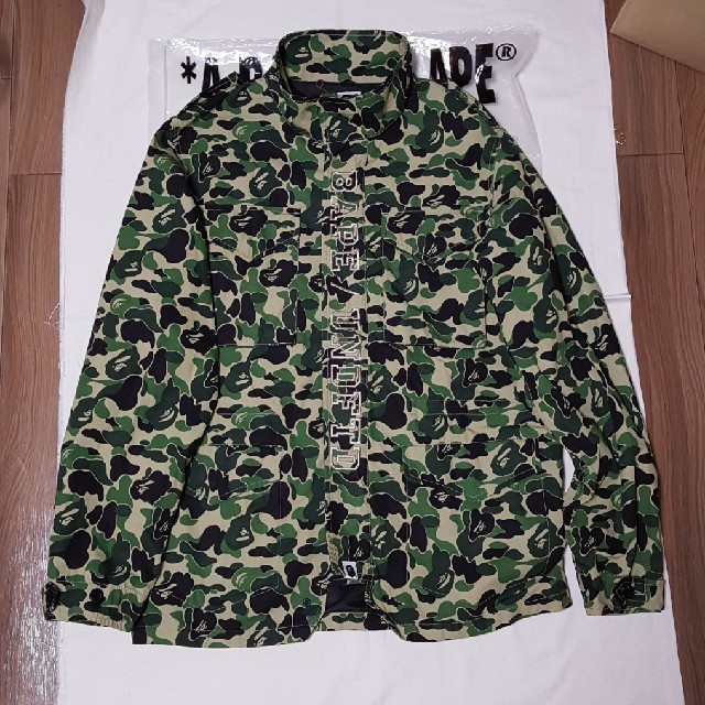 A BATHING APE(アベイシングエイプ)の新品 BAPE X UND ABC M-65　Lサイズ メンズのジャケット/アウター(ミリタリージャケット)の商品写真