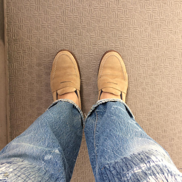 Alden - 美品 春夏 alden ローファー スエード 6.5D オールデン Alden - 美品 春夏 alden ローファー スエード 6.5D オールデン