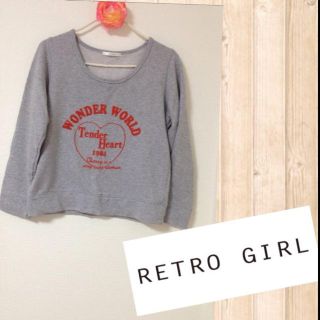 レトロガール(RETRO GIRL)の♡RETRO GIRL トレーナー♡(トレーナー/スウェット)