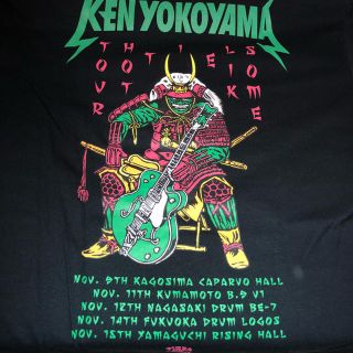 Ken Yokoyama 最新ツアーTシャツ 新品L/Hi-STANDARD