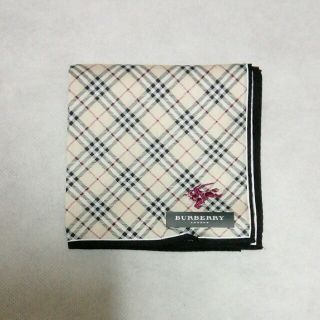 バーバリー(BURBERRY)のバーバリー　チェック柄のハンカチ(ハンカチ)