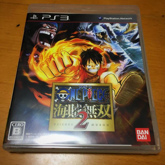 BANDAI(バンダイ)のPS3 ONE PIECE 海賊無双2 エンタメ/ホビーのゲームソフト/ゲーム機本体(家庭用ゲームソフト)の商品写真