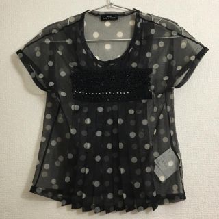 コムデギャルソン(COMME des GARCONS)のtricot comme des cons ☆ シースルートップス(シャツ/ブラウス(半袖/袖なし))