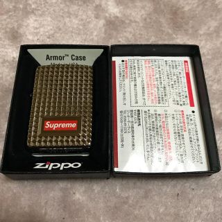 シュプリーム(Supreme)のsupreme  ダイアモンドカット  ZIPPO(タバコグッズ)