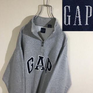 【GAP】オールドギャップ  ボア ハーフジップパーカー