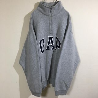 GAP - OLD GAP 90s ハーフジップ プルオーバー グレーの通販 by