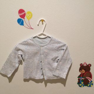 プチバトー(PETIT BATEAU)のプチバトー カーディガン 60cm(カーディガン/ボレロ)