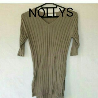 ノーリーズ(NOLLEY'S)のノーリーズ　カーキリブニット(ニット/セーター)