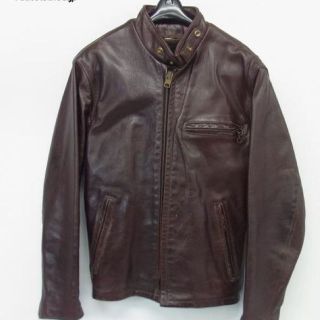 ショット(schott)の【美品】34 schott 641 シングルライダース(ライダースジャケット)