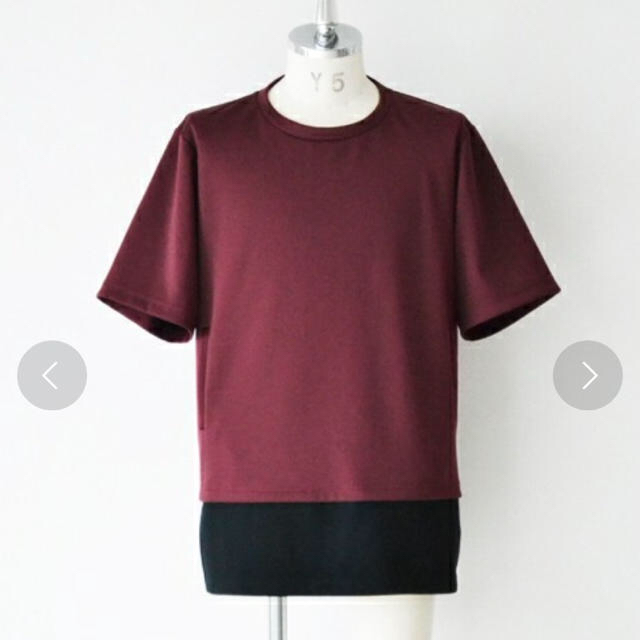 STUDIOUS(ステュディオス)のETHOSENS レイヤードTシャツ メンズのトップス(Tシャツ/カットソー(半袖/袖なし))の商品写真