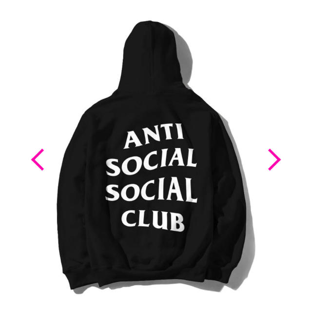 Supreme(シュプリーム)の2018ss anti social social club パーカー メンズのトップス(パーカー)の商品写真