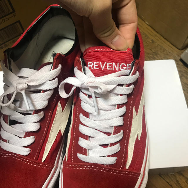 VANS(ヴァンズ)のrevenge×storm red メンズの靴/シューズ(スニーカー)の商品写真