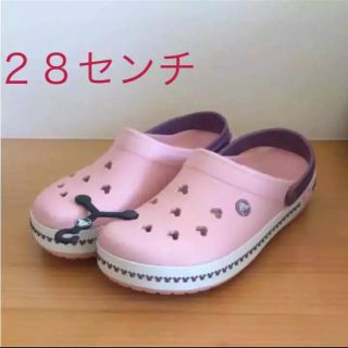 クロックス(crocs)の《新品》２８センチ  ミッキー クロックス カモ 即購入可(サンダル)