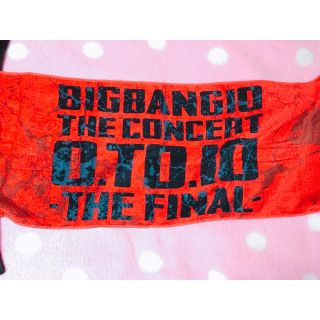 ビッグバン(BIGBANG)のBIGBANG THE FINAL ツアーグッズ  スポーツタオル RED(K-POP/アジア)