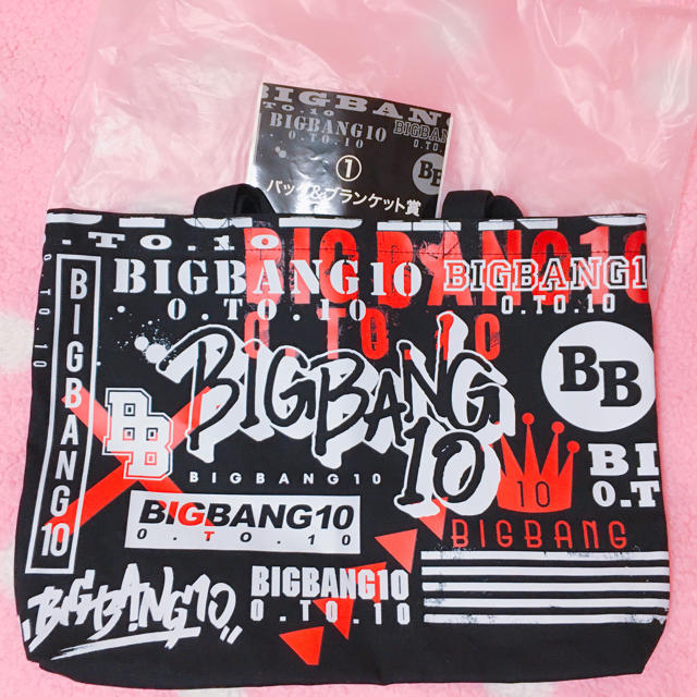 BIGBANG(ビッグバン)のBIGBANG 一番くじ ①バック＆ブランケット賞 バックのみ SOL エンタメ/ホビーのCD(K-POP/アジア)の商品写真