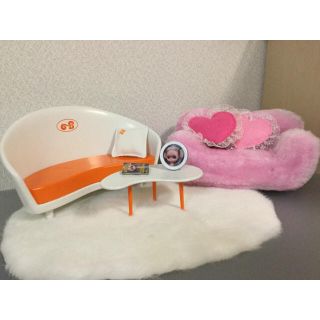 タカラトミー(Takara Tomy)のネオブライス/ファニチャーセット＋リカちゃん用ソファ(その他)