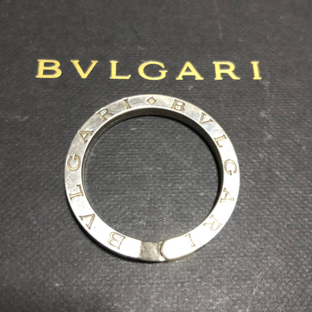 BVLGARI(ブルガリ)のブルガリ Bーゼロワン 箱なし キーリング リング  SV925 BVLGARI メンズのファッション小物(キーホルダー)の商品写真