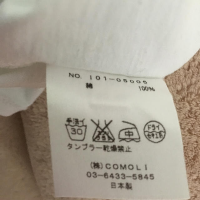 COMOLI(コモリ)のCOMOLI BOAT NECK SHORT SLEEVE ボートネックTシャツ メンズのトップス(Tシャツ/カットソー(半袖/袖なし))の商品写真
