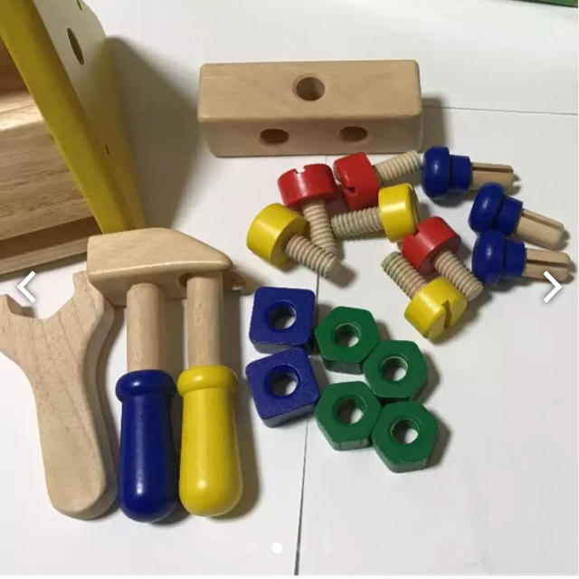 BRIO(ブリオ)のPINTOY のTOOL BOX の 工具 セット ボーネルンド、ブリオ キッズ/ベビー/マタニティのおもちゃ(知育玩具)の商品写真