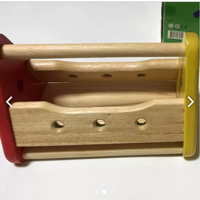 BRIO(ブリオ)のPINTOY のTOOL BOX の 工具 セット ボーネルンド、ブリオ キッズ/ベビー/マタニティのおもちゃ(知育玩具)の商品写真