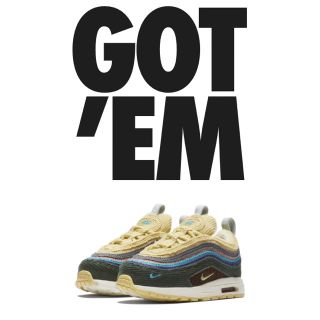 ナイキ(NIKE)のNIKE AIR MAX 1/97 SW TD 新品未使用(スニーカー)